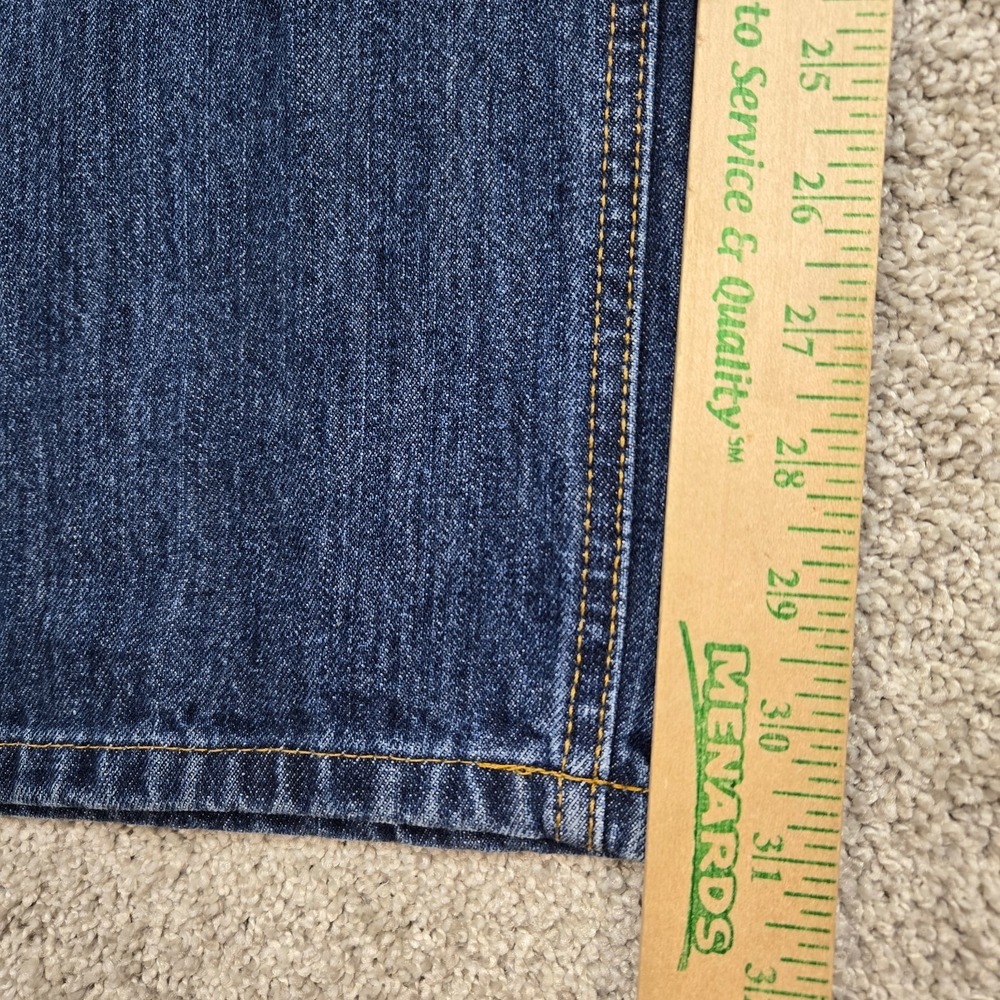 Cinch Blue jeans Men's 34x32 Black Label Loose Fit Tapered Leg dark wash western - Picture 7 of 9